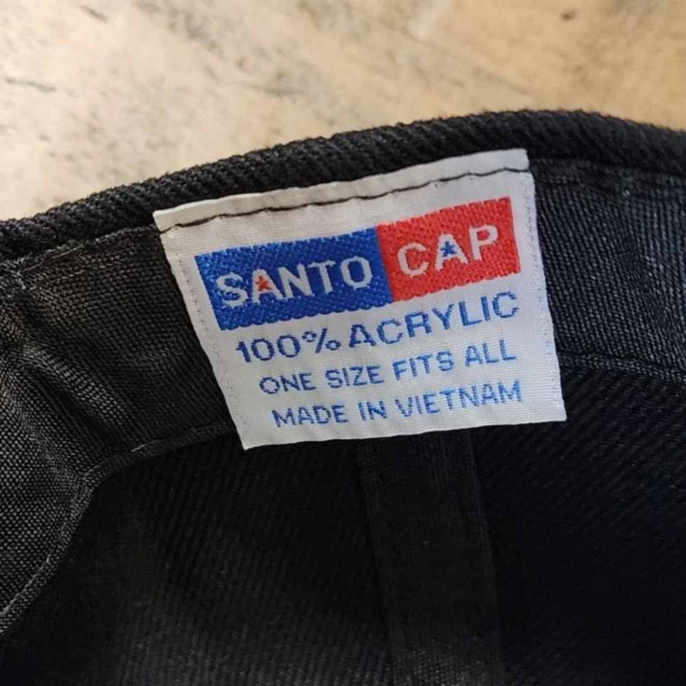 Santo Cap Mens Air Assault Military Hat Black Embroidered‎ Baseball Cap OSFA